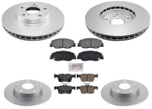 Ceramic Brake Pads & Coated Disc Brake Rotors For Honda Civic 1.5L 2.0L 22-2024