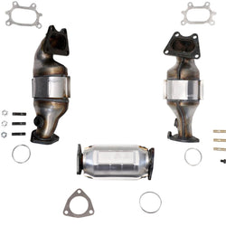 Front & Rear CARB Approved Catalytic Converter For Honda Pilot 2005-2008