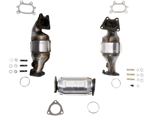 Front & Rear CARB Approved Catalytic Converter For Honda Pilot 2005-2008