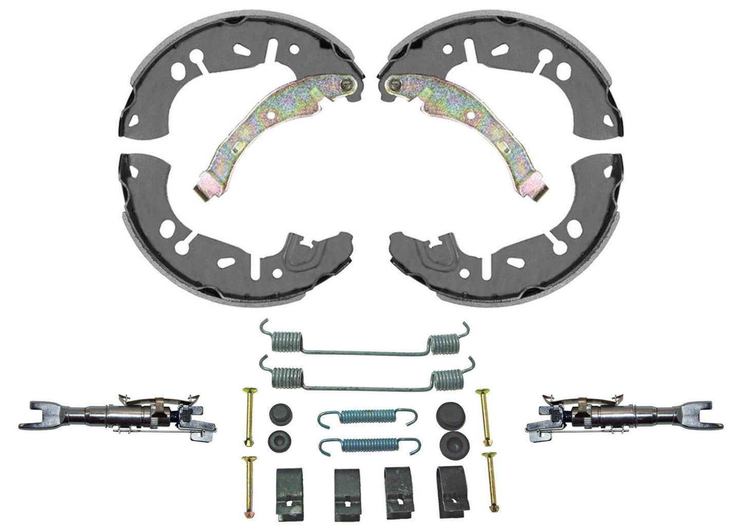 Brake Shoes, Brake Springs, Brake Shoe Adjusters for Nissan Sentra 2013-2021