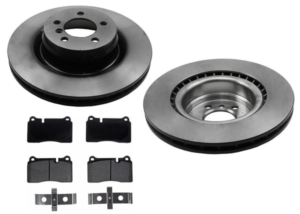 Carbon Disc Brake Rotors Pads For Land Rover Ranger Rover 10-12 5.0L HSE Natural