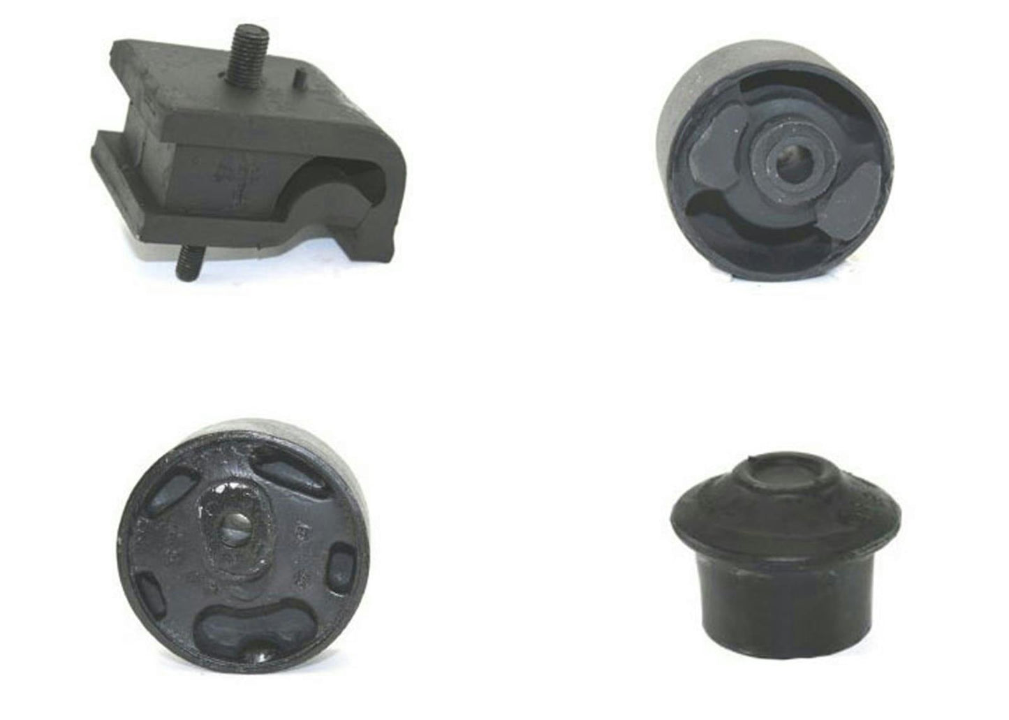 Kit de montaje de motor y transmisión de 4 piezas para Volkswagen Cabriolet 1.8L 85-93