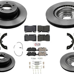 F&R Disc Brake Rotors Pads For 06-09 Land Rover Ranger Rover 4.2 Supercharged