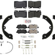 F&R Disc Brake Pads Parking For Land Rover Ranger Rover 06-09 4.2 Supercharged