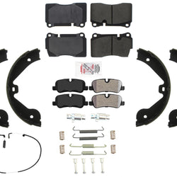 F&R Disc Brake Pads Parking For Land Rover Ranger Rover 06-09 4.2 Supercharged