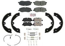 Front + Rear Disc Brake Pads For Land Rover Ranger Rover 10-12 5.0L HSE Natural