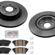 Rear Disc Brake Rotors Brake Pads For Infiniti QX60 Pathfinder 2022 2023 2024