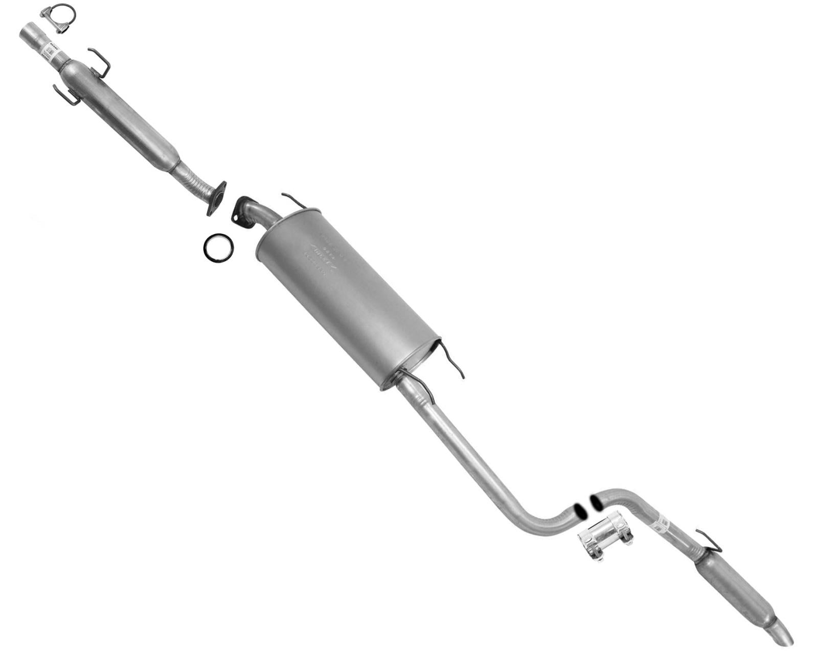 Exhaust System Pipe & Muffler For Toyota Sienna 3.5L All Wheel Drive 2007-2010