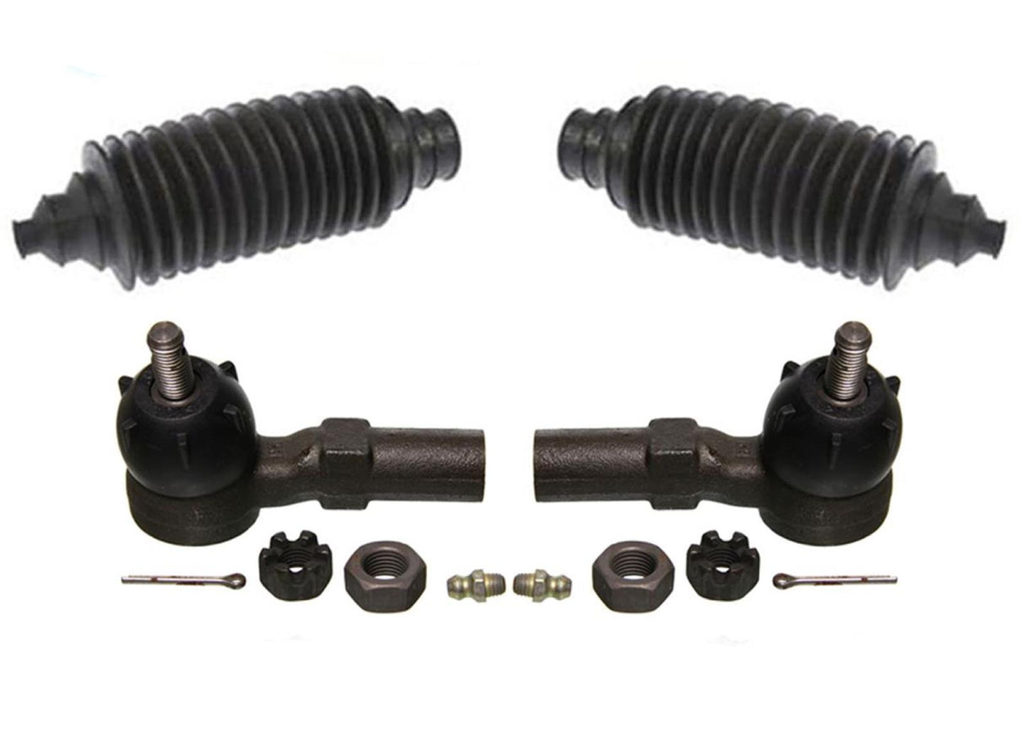 Inner Outer Tie Rod Ends Boots for Honda Prelude 1988-1991 53521-SF1-003