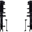Front Left & Right Complete Struts & Sway Bar Links For Subaru Crosstrek 18-20