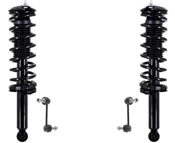 Rear Complete Struts Assembly & Sway Bar Links For Subaru Crosstrek 2018-2020