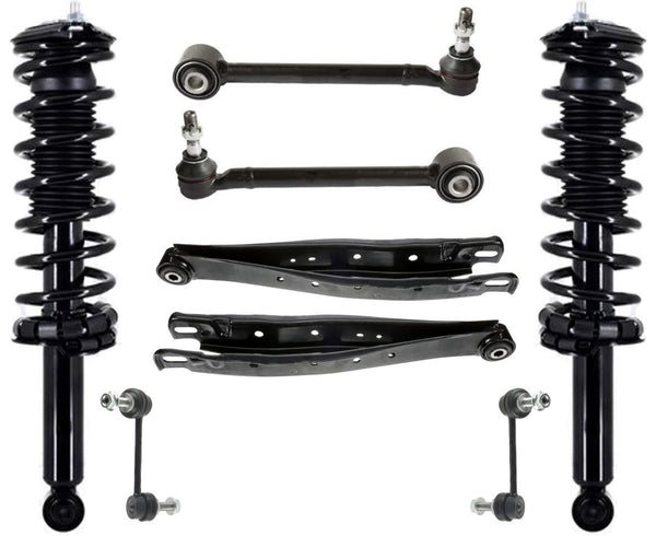 Rear Complete Struts Control Arms Sway Bar Links For Subaru Crosstrek 2018-2020