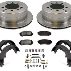 Nuevo Zapatas de pastillas de freno de rotores traseros para Toyota LandCruiser para Lexus LX470 98-07