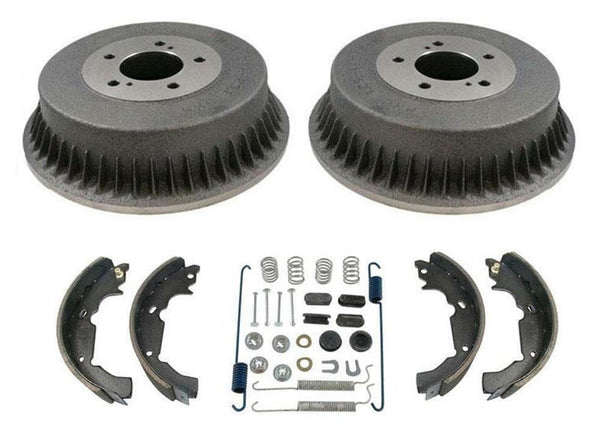 Kit de zapatas de freno y resorte de freno de tambor trasero 100% nuevo para Nissan Quest 1993-2002