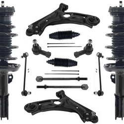 Front Struts Control Arms Tie Rods & Links For Chevrolet Sonic LTZ 2012-2020