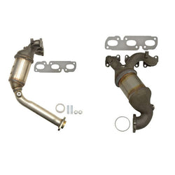 Front & Rear Manifold Catalytic Converters for Ford Fusion 2006-2008 3.0L