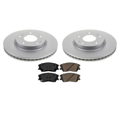 AME Improved Performance Disc Brake Rotors Pads for Kia Soul 2020-2022 Turbo
