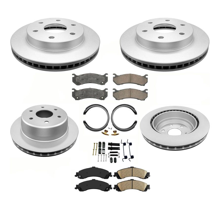 Brake Rotors Brake Pads Parking Shoes & hardware for Chevrolet Suburban 2000-06