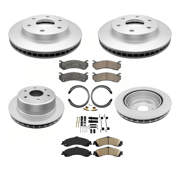 Brake Rotors Brake Pads Parking Shoes & hardware for Chevrolet Suburban 2000-06