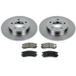Fits 2000-2005 for Buick LeSabre Rear Brake Disc Rotors With Ceramic Brake Pads