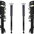 Front Complete Struts & Rear Shocks W/ Mounts For Mazda 3 2010-2013 2.0L 2.5L
