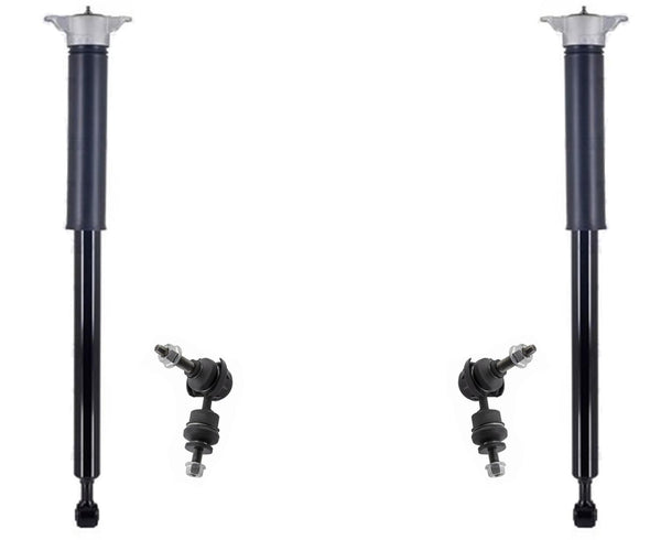 Rear Left & RIght Complete Shock Absorber & Links For Mazda 3 2.0L 2.5L 10-2013