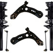 Front Struts Lower Control Arms & Links For Volkswagen Golf Sportwagen 15-2019