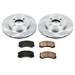 02-05 Lancer ES (2) 10 5/64 Inch Front Brake Rotors & Pads Ck Info Below