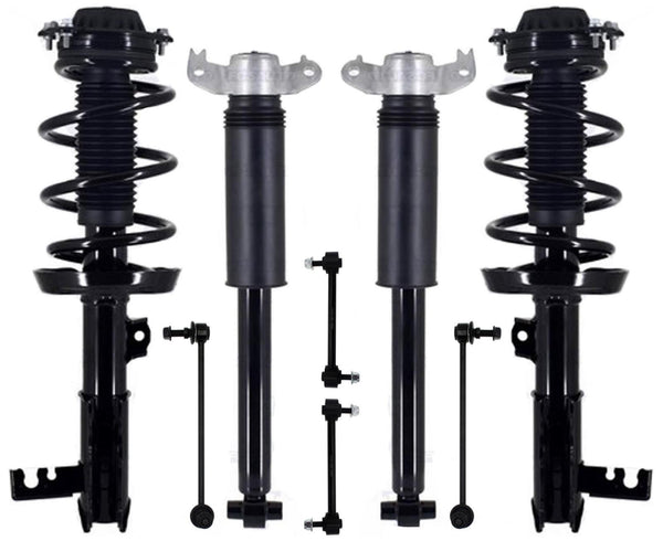 Front Struts Rear Complete Shocks & Links For Envision 2.5L 17-20 All Whel Drve