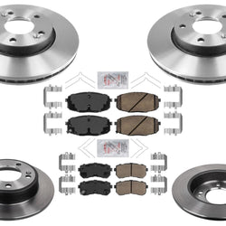 Perf Carbon Disc Brake Rotors Pads for KIA Seltos 21-23 Front Wheel Drive 2.0L
