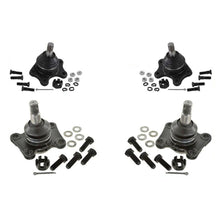 Front Upper & Lower Ball Joints 4 Pc For Toyota T100 4 Wheel Drive 1993-1998