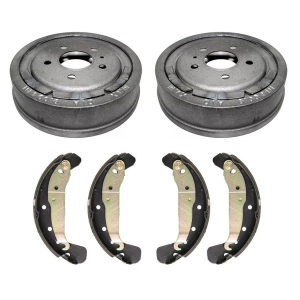 Fits 2000-2004 Saturn L100 L200 L300 Rear Brake Drum & Brake Shoes
