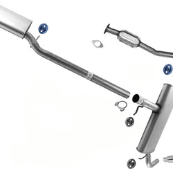 Bolt On Resonator Extension Pipe Rear Muffler For Chevrolet Equinox 10-12 3.0L