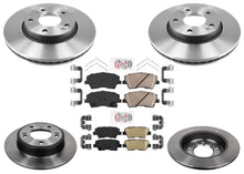 Carbon Performance Disc Brake Rotors Pads for 2017-2020 Hyundai Elantra GL GLS