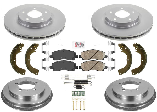 Disc Brake Rotors Pads Brake Drums Brake Shoes For Mitsubishi Outlander 03-04