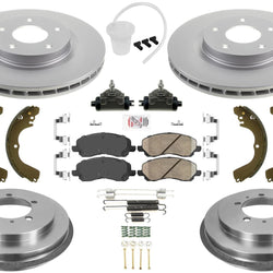 Disc Brake Rotors Pads Brake Drums Brake Shoes For Mitsubishi Outlander 03-04