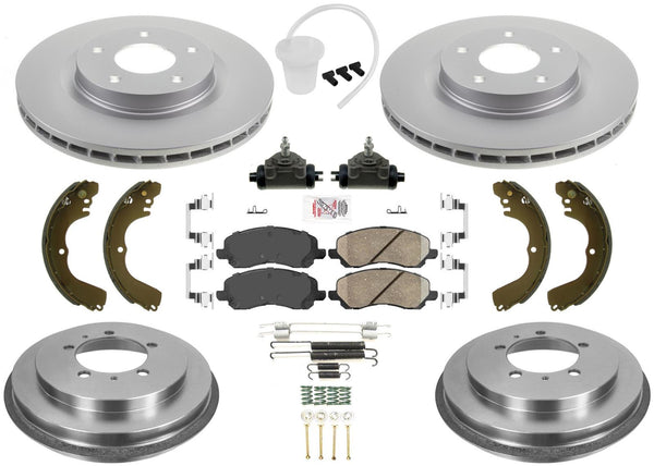 Disc Brake Rotors Pads Brake Drums Brake Shoes For Mitsubishi Outlander 03-04