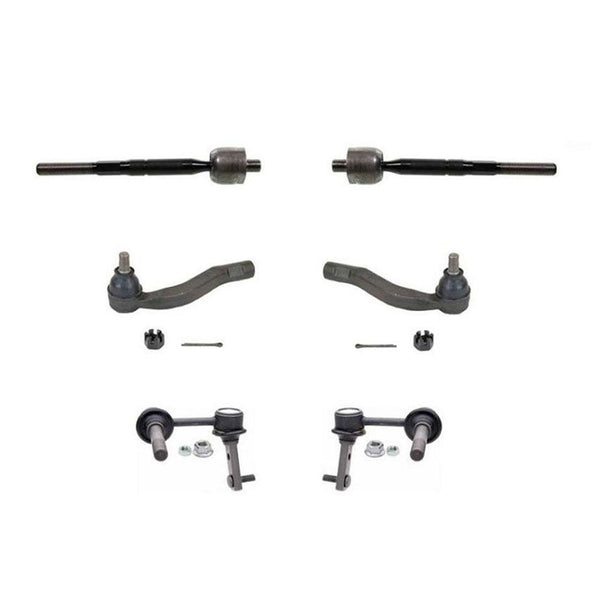 1997-2005 for Lexus GS300 GS400 GS430 Suspension Kit Tie Rod Sway Bar 6Pc KIT