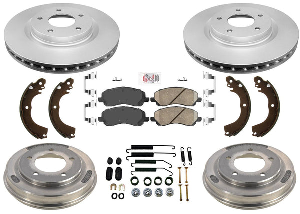 Disc Brake Rotors Brake Pads Brake Drums Fits for Mitsubishi Lancer DE 2.0 08-16