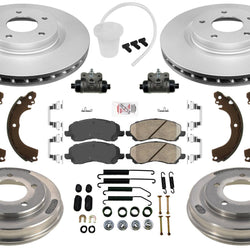 Disc Brake Rotors Brake Pads Brake Drums Fits for Mitsubishi Lancer DE 2.0 08-16