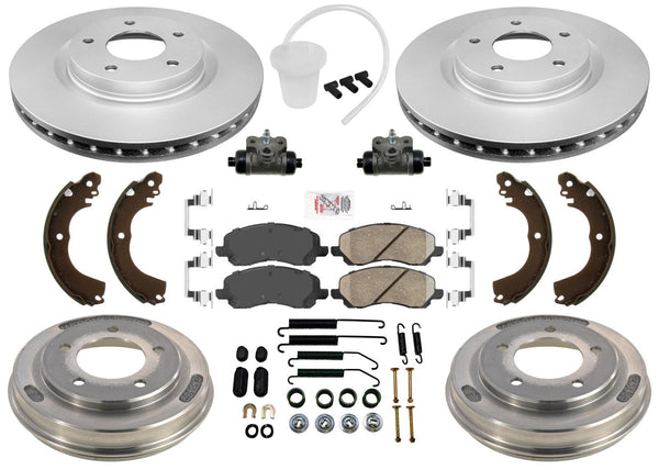 Disc Brake Rotors Brake Pads Brake Drums Fits for Mitsubishi Lancer DE 2.0 08-16