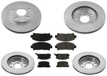 F&R Brake Disc Rotor Rotors & Pads for Toyota MR2 1992 1993 1994 1995 Turbo