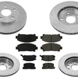 F&R Brake Disc Rotor Rotors & Pads for Toyota MR2 1992 1993 1994 1995 Turbo