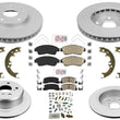 GEO Coated Disc Brake Rotors & Ceramic Pads for Toyota Camry 92-99 2.2L 4W Disc