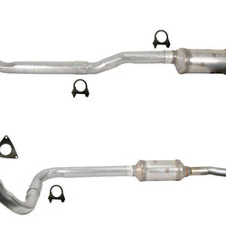 L&R 2 Catalytic Converters Engine Pipe for Freightliner MT-45 45G 55 11-18 6.0L