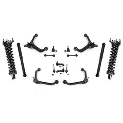 Fits 06-07 Liberty Front Struts Control Arms Ball Joints Tie Rods & Rear Shocks