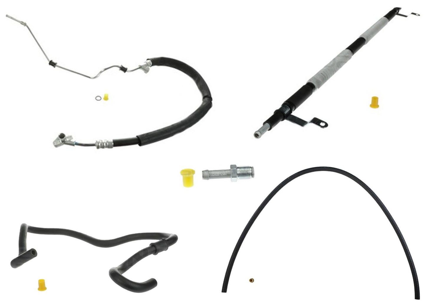 Power Steering Pressure & Return Hose Tube Kit for Acura MDX 2010 2011 2012 2013
