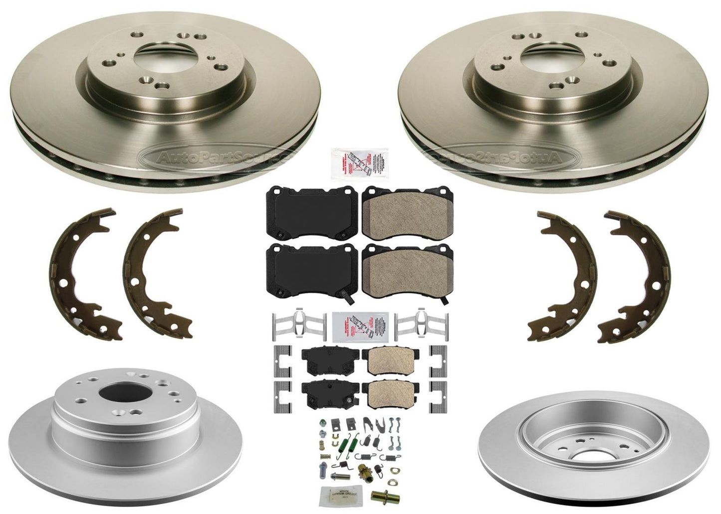 Brake Rotors for Acura TL 04-08 3.2L With Manual Transmission w Brembo Calipers - Photo 1