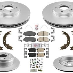 Disc Brake Rotors Disc Brake Pads For Acura TL 2004 2005 2006 2007 2008 3.2L 3.5