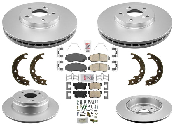 Disc Brake Rotors Disc Brake Pads For Acura TL 2004 2005 2006 2007 2008 3.2L 3.5